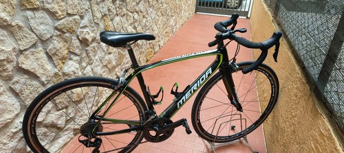 Bici corsa merida scultura - da,