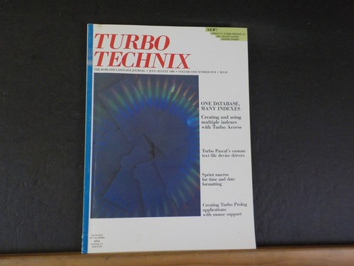 Turbo technix 1988 july august - turbo,