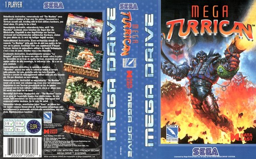 Mega turrican megadrive solo - turrican,