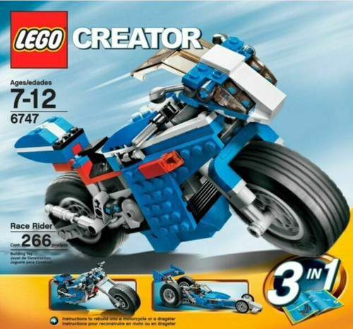 Lego creator race rider in - creator:,