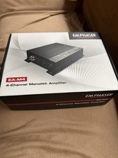 EMPHASER EA-M4 Monolith Amplifier 4 x 105 W RMS Amplificatore NUOVO 
