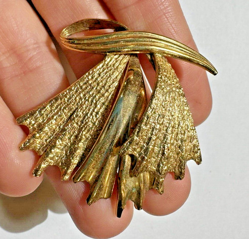 Spilla vintage oro - in, rolled