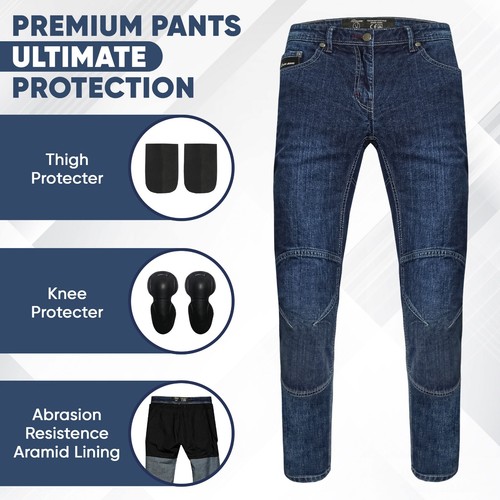 Pantaloni casual uomo denim - da,