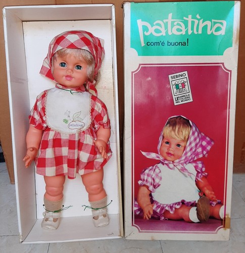 Bambola patatina sebino anni - bambola,