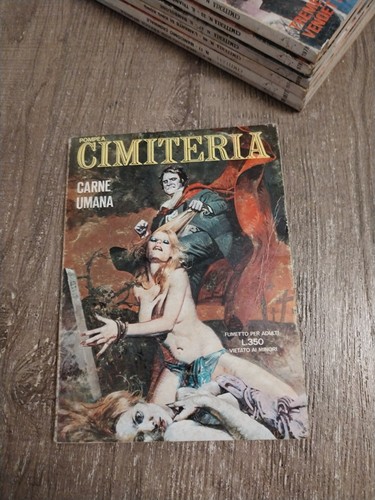 Fumetto cimiteria 65 - cimiteria, 1979