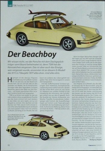 Porsche 911 1 - 2.7, in