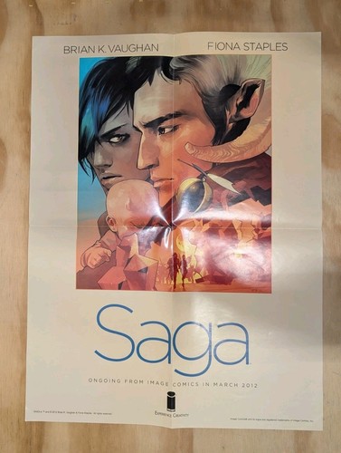 Saga promo poster - saga,