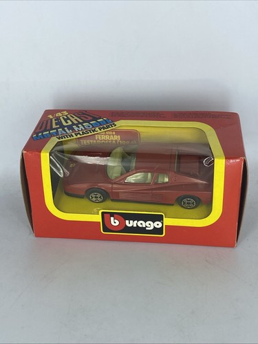 Burago ferrari testarossa - 1/43,