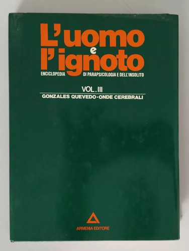 Uomo ignoto vol - e,