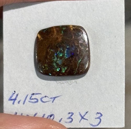 Anello cabochon opale