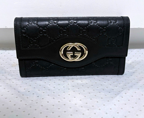 Gucci black logo - gucci, pattern