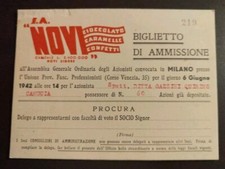 1942 S.A. NOVI Cioccolato caramelle confetti - Novi Ligure (Genova)