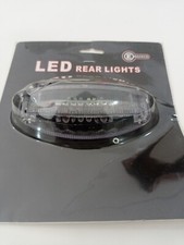 Fanalino Stop Posteriore con Luce Targa  Led Omologato Universale MotoCross,KTM