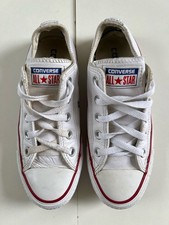 Converse All Star pelle bianca