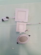 Faretti a LED a Incasso  13 pz 12x12 / 4 pz 9.5x9.5 / 6pz 10.5x10.5