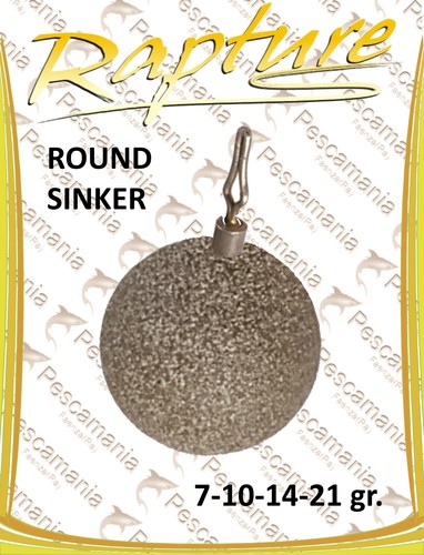 Piombo round sinker - sinker, rapture