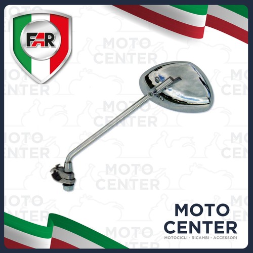 Specchio cromato goccia sx - specchio,