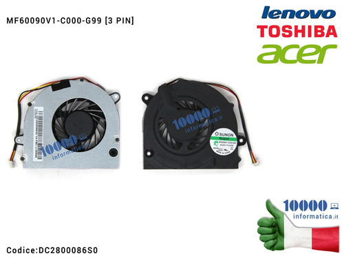 Ventola fan cpu lenovo g450 - ventola,
