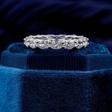 Fede Nuziale Moissanite
