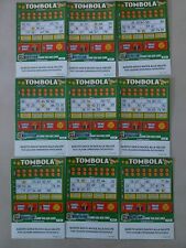 GRATTA E VINCI TOMBOLA CLASSIC 9 LETTERE DIVERSE GRATTATI SOLO CODICE VEDI FOTO