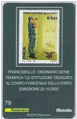 2002 tessera filatelica corpo - 2002,