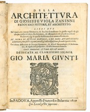 Della architettura di Gioseffe