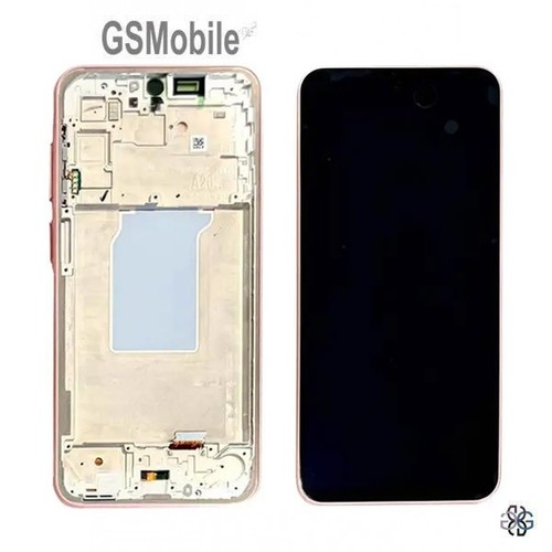 Display lcd touch - display, pink