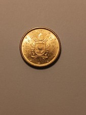 50 CENTESIMI , STEMMA PAPA FRANCESCO VATICANO 2019