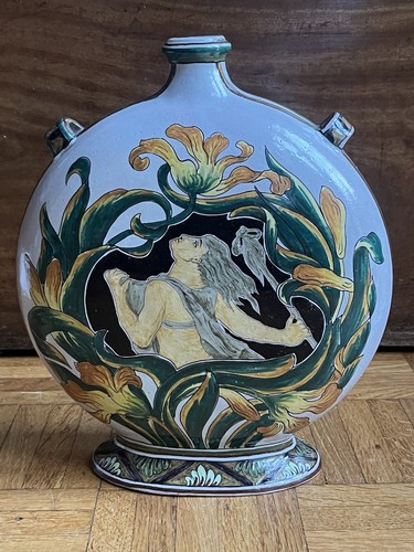 Vaso pellegrino maiolica - pellegrino,