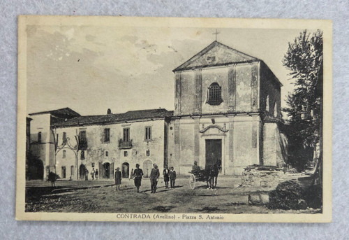 Cartolina avellino contrada - avellino,