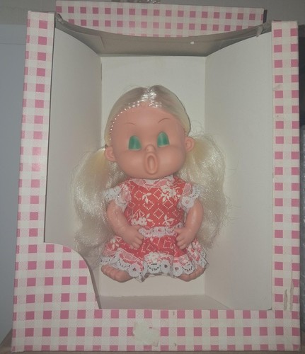 Bambola gomma vintage vinile