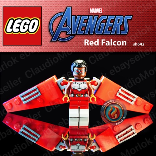 Lego falcon red sh642 - lego,