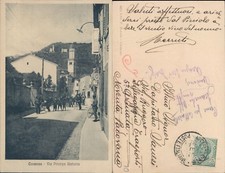 CORMONS VIA UMBERTO BICI D'EPOCA GENDARMI E RESIDENTI IN POSA FOTOGRAFIC-N.47727