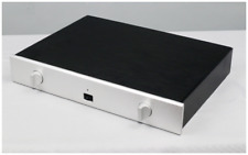 Nuovo telaio alluminio fai da te preamplificatore hifi custodia guscio audio dimensioni 430 * 308 * 70 mm