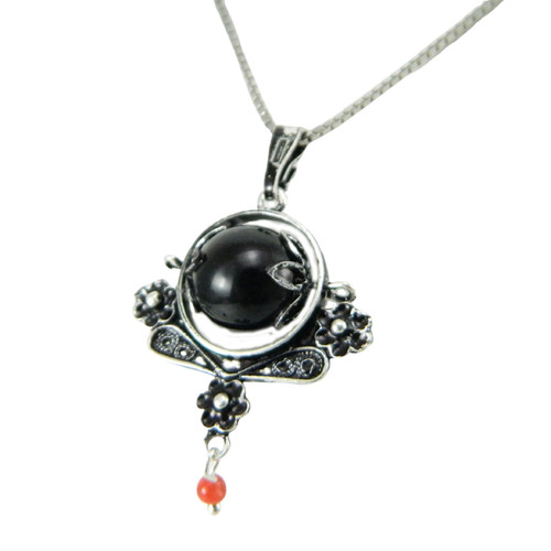 Collana coccu ciondolo - collana,
