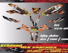 Kit Grafica KTM DUKE 125 200