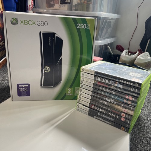 Console xbox 360 slim 250gb - xbox,