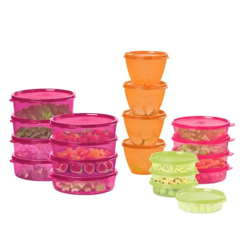 Tupperware meal prep - set, pink