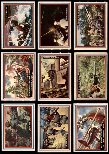 1953 topps fighting - fighting, marines