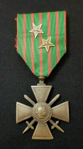 Ww1 original french war cross - original,