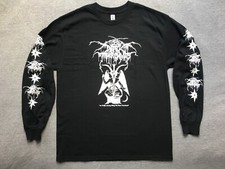 Vintage Darkthrone Soulside Journey manica lunga Bathory Mayhem immortal slayer raro