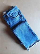 Jeans bootcut donna elasticizzati a vita alta con ricamo all'orlo Liu Jo tg. 28