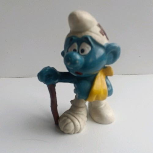 Puffo infortunato schleich - puffo,