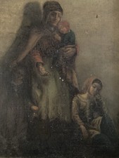 Painting Pittura Olio su Tela