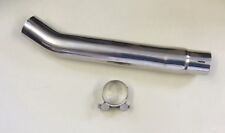 Tubo collegamento scarico inox per GSXR1000 K1 K2 K3 K5 K6 per lattina 51 mm