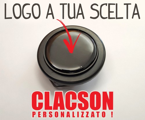 Bottone clacson volante sterzo