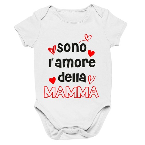 Body manica corta cotone - manica, in