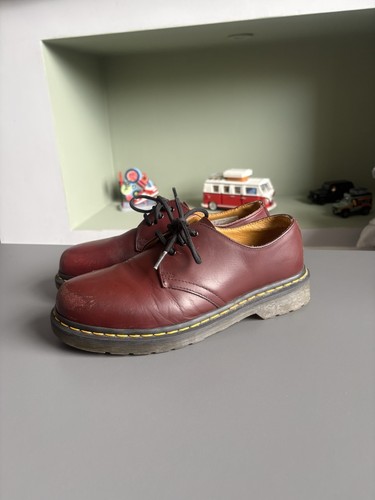 Scarpe martens 1461 rosso - scarpe, dr