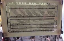 telaio e scala  parlante radio La Voce Del Padrone mod 542 del1952