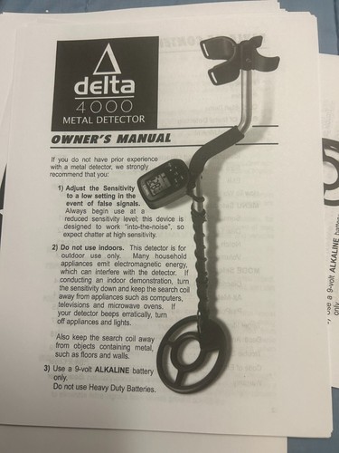 Teknetics delta 4000 metal - delta,